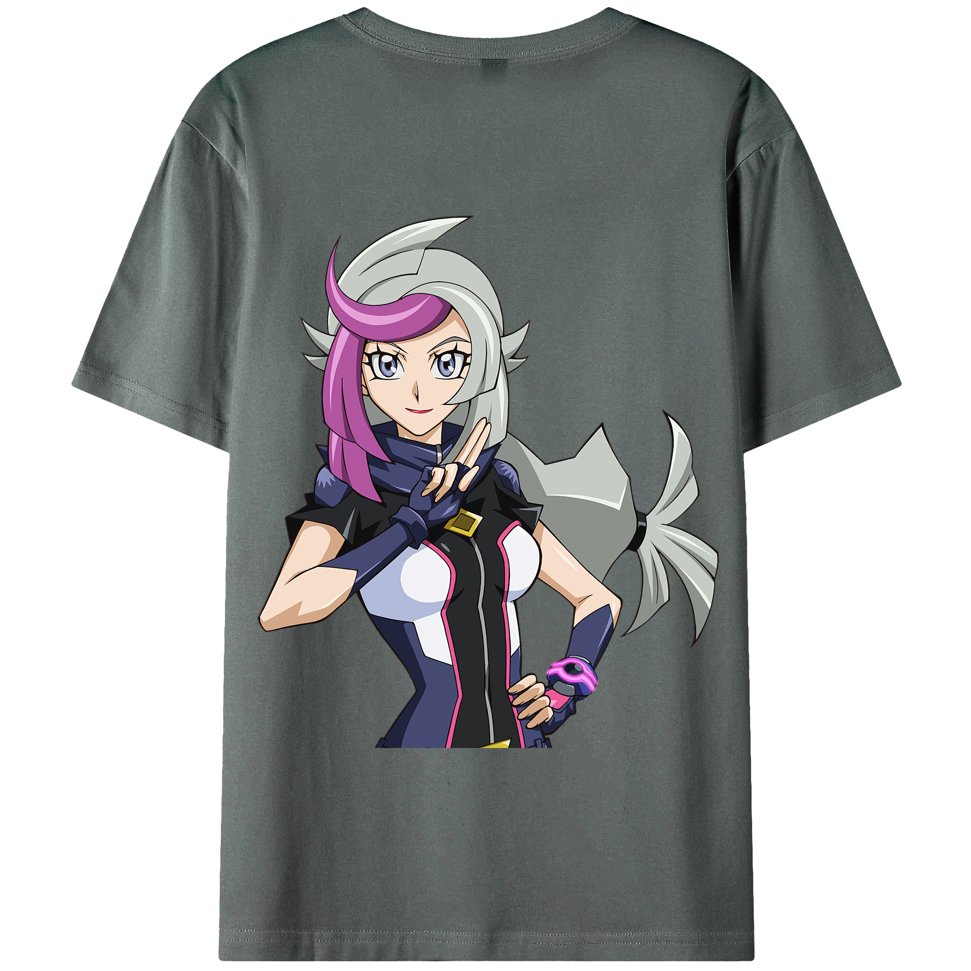 （画像用） 遊☆戯☆王 Yu-Gi-Oh! 綿100％半袖Tシャツ（背面プリント）